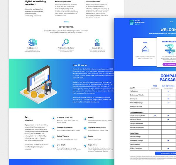 Ad Production + Landing Page
